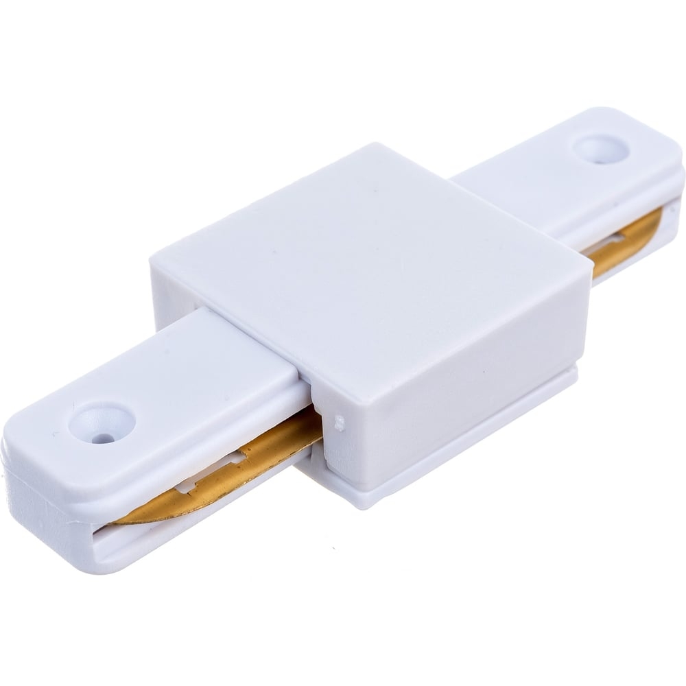 Коннектор прямой белый для шинопровода LD1006 41734
