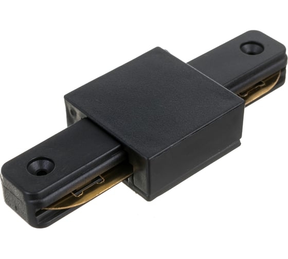 Коннектор прямой черный для шинопровода LD1006 41735