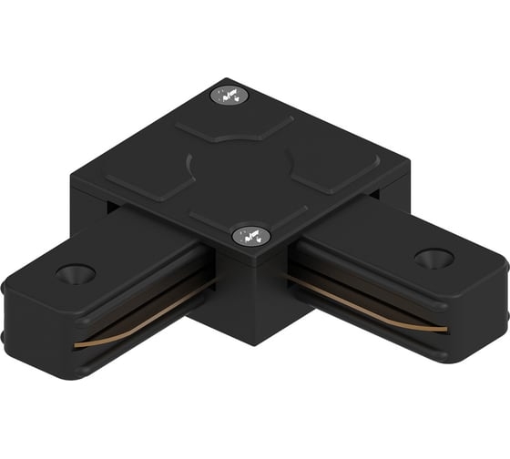 Коннектор угловой черный для шинопровода LD1007 41737