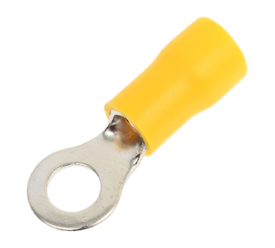 Наконечник кабельный НКИ 5,5-8 кольцо 4-6мм желтый (100шт)