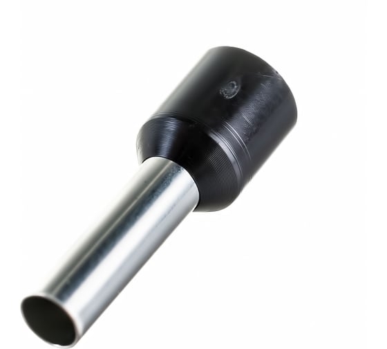 Наконечник кабельный НШвИ 6-12 черный Е6012 UGN10-006-06-12