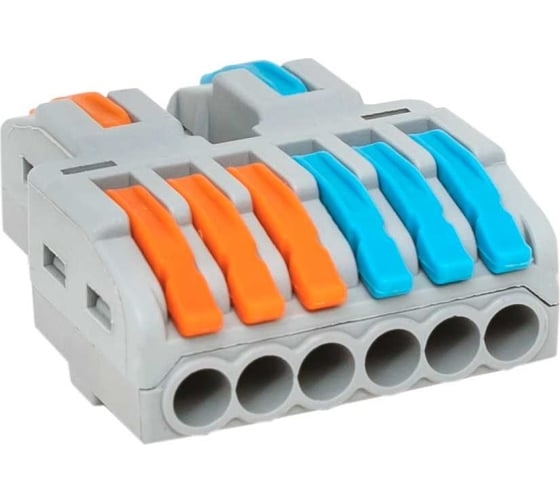 строительно-монтажная клемма развет LE ТВ3 3х6/0,08-4