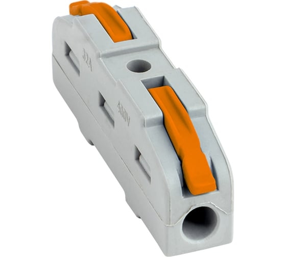 Строительно-монтажные клеммы 1 полюс ПРОХОДНЫЕ 222-421