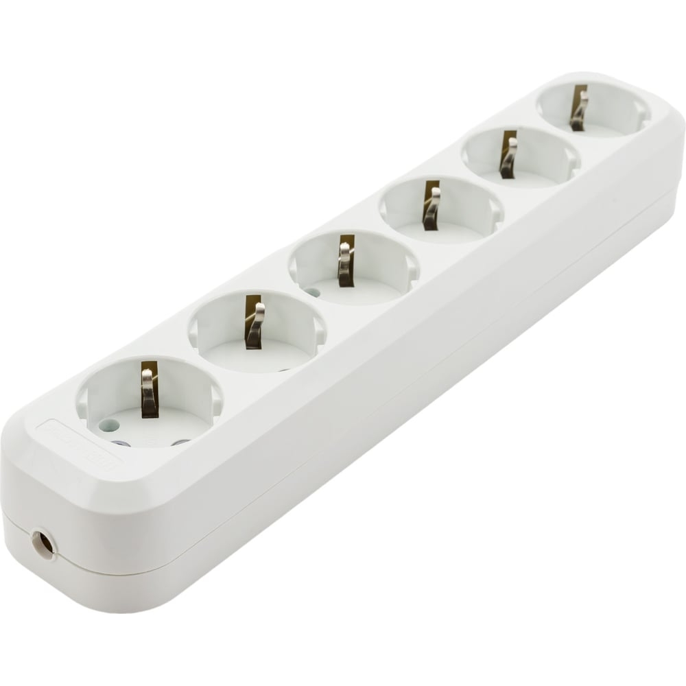 Колодка розеточная 6-ти местная Е-206 6Н УНИВЕРСАЛ