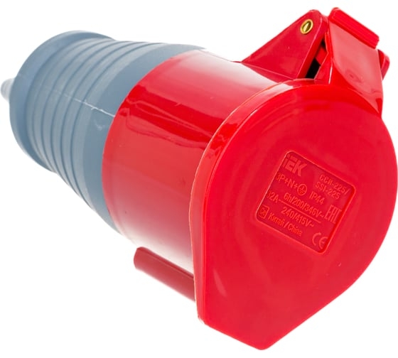 Розетка переносная кабельная 32А ССИ-225 3Р+N+E PSR22-032-5