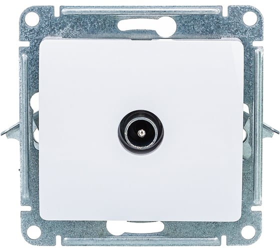 Glossa Розетка TV бел GSL000191