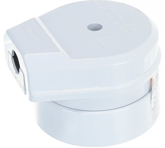 Разъём РШ-ВШ Universal пластик ABS 32А 250В о/у цвет белый 1235