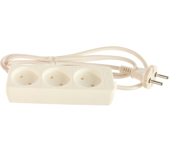 СОЮЗ сетев.удлин. ПВС 2*1 3розет 1,5м 10А 481S-1301