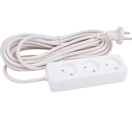 СОЮЗ сетев.удлин. ПВС 2*1 3розет 7м 10А 481S-1307