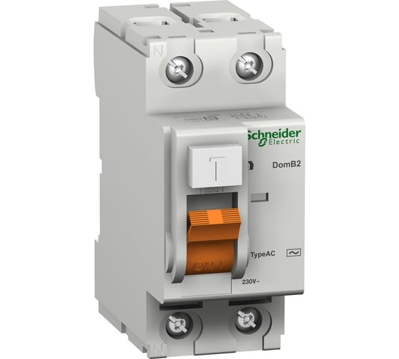 Выключатель дифференциального тока (УЗО) 2п 63А 30мА ВД63 АС (11455)