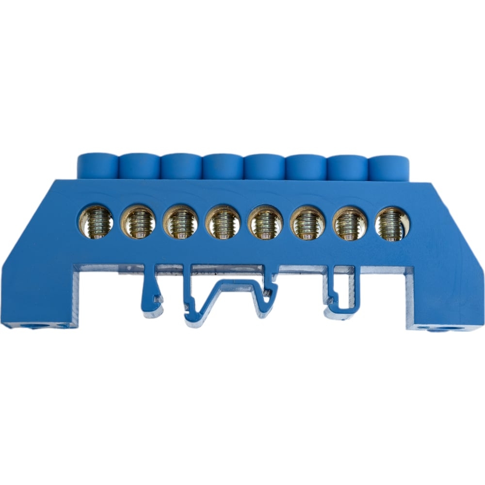 Шина нулевая на DIN-изолятор ШНИ-8*12-8-Д-С (YNN10-812-8D-K07)