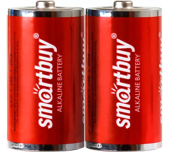 Батарейка алкалиновая Smartbuy LR14/2B