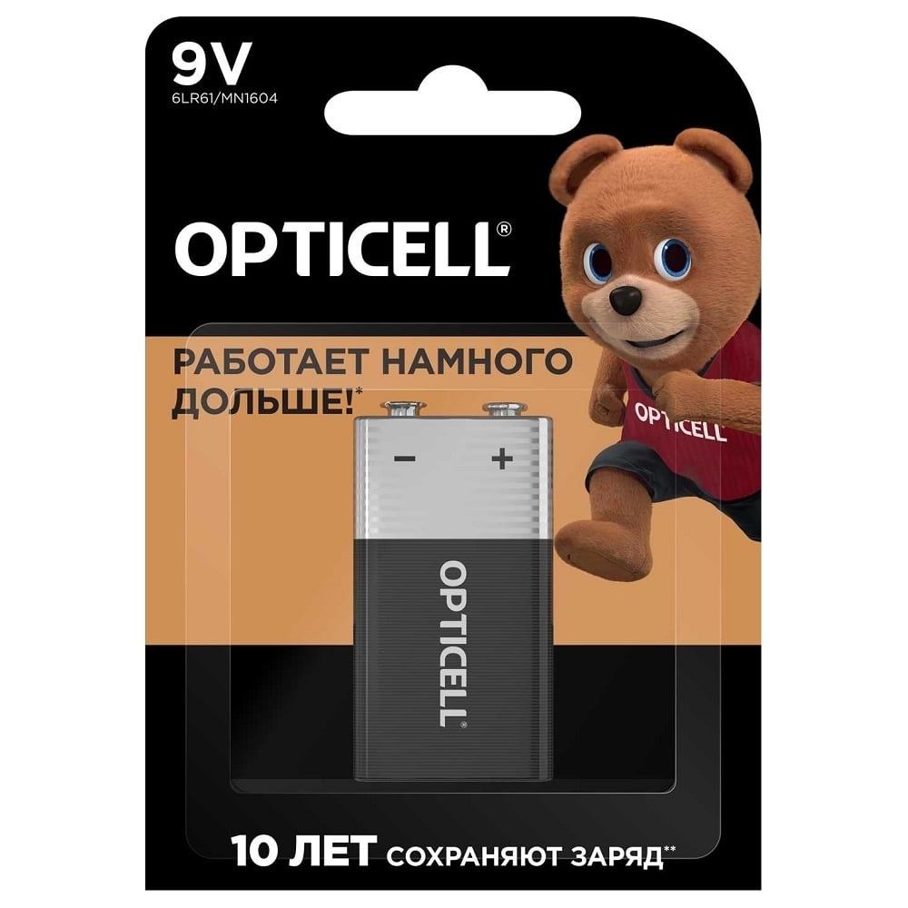 Батарейка Крона Opticell Basic 6LR61-1BL 9V 1шт