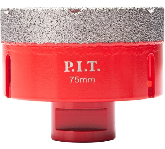 Коронка 75 мм. Алмазная Керамогранит М14 PIT AMAS18-0075