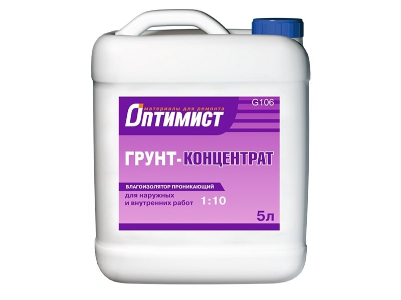 Грунтовка конц.Оптимист 5л G106