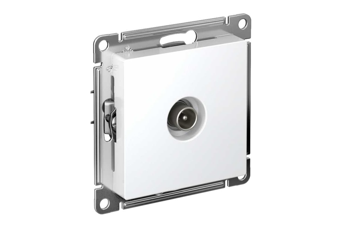 ATLAS TV-розетка белая ATN000193