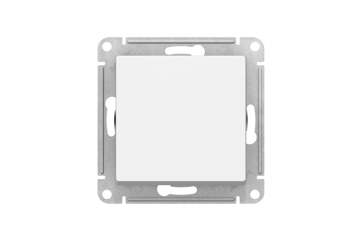 Glossa Переключатель 1-кл бел GSL000161