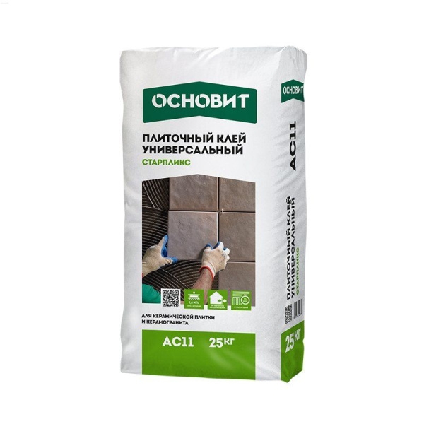 Основит Клей плиточный СТАРПЛИКС АС11 H 25кг(56)  77995