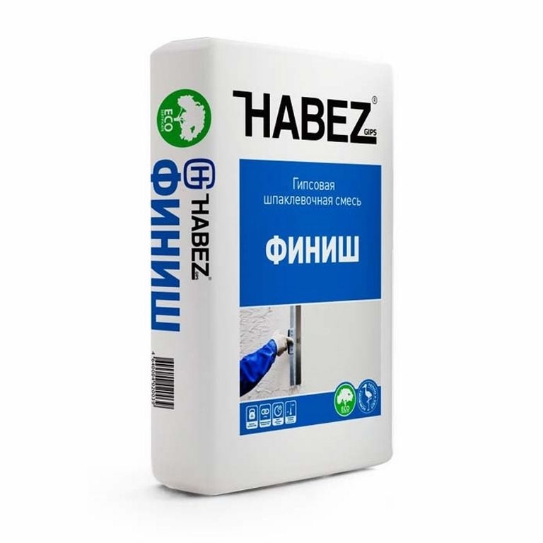 Хабез Шпаклевка гипсовая ФИНИШ 25кг (45)