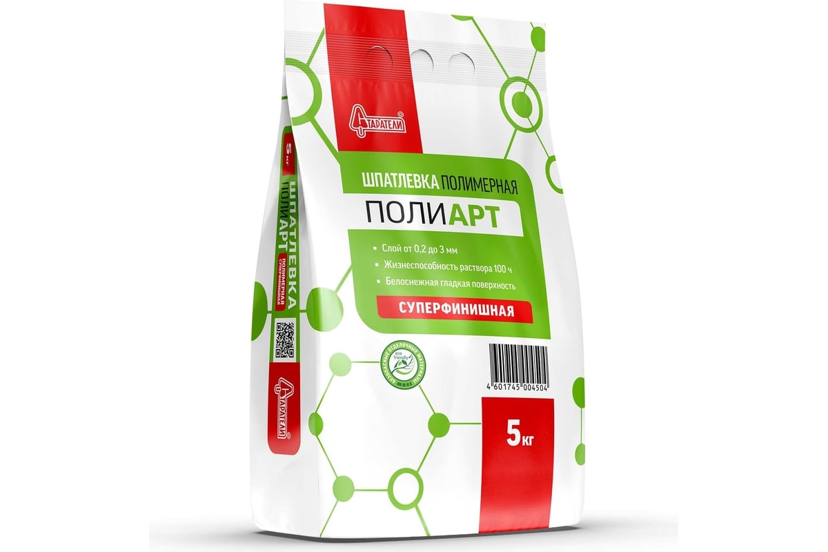 Старатели Шпатлевка полимерная ПОЛИАРТ 5кг ЗАВОДСКАЯ УП