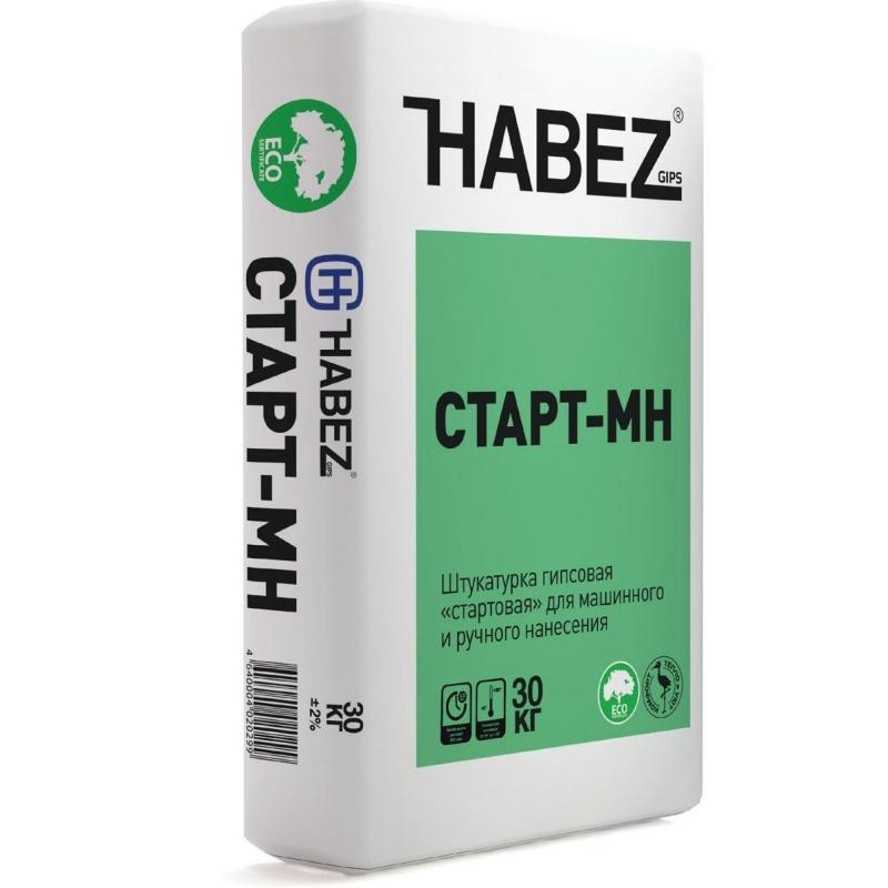 Хабез Штукатурка гипсовая СТАРТ МН 30 кг (45)