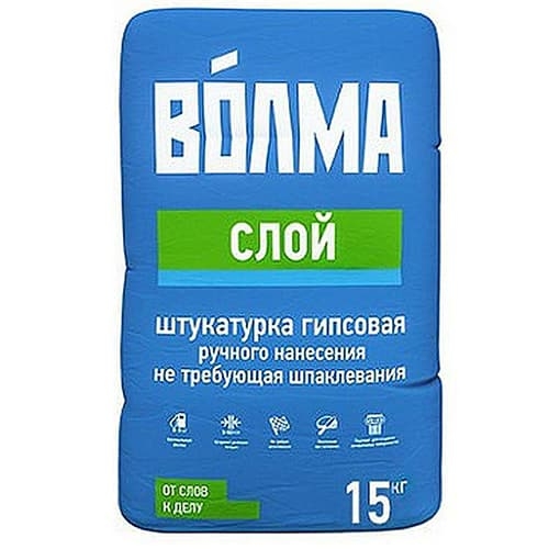 Волма Штукатурка гипсовая СЛОЙ 15 кг