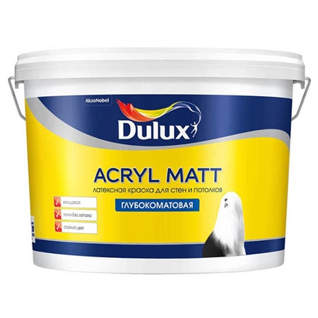 ДУЛЮКС Akryl Matt глубокоматовая BC 2,25л