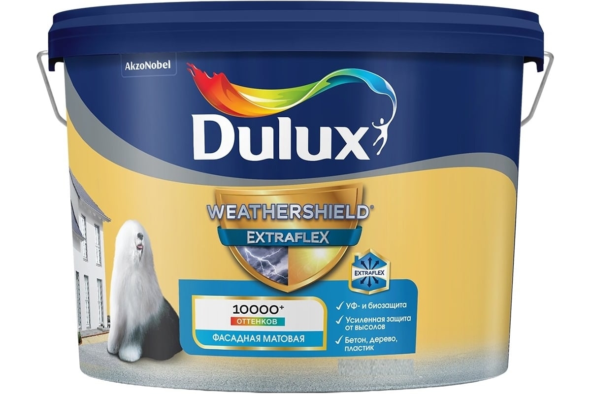ДУЛЮКС Биндо Weathershield Фасадная BW 5л