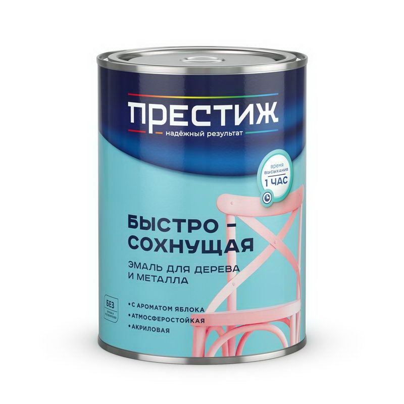 Престиж Эмаль акрил. п/гл бежевая 0,9кг