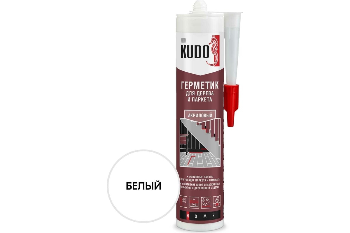 Герметик силик. "KUDO" 85мл. белый