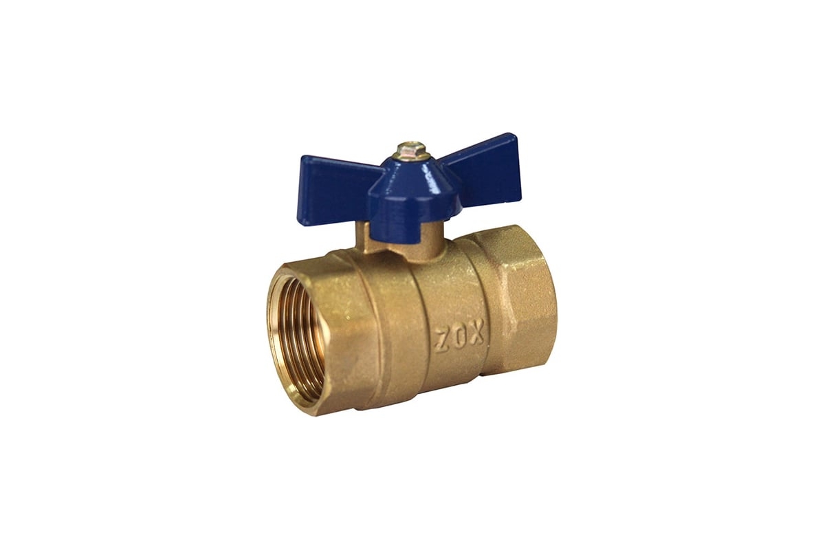 Кран шаровый "Danfoss" рыч.1* вн/вн