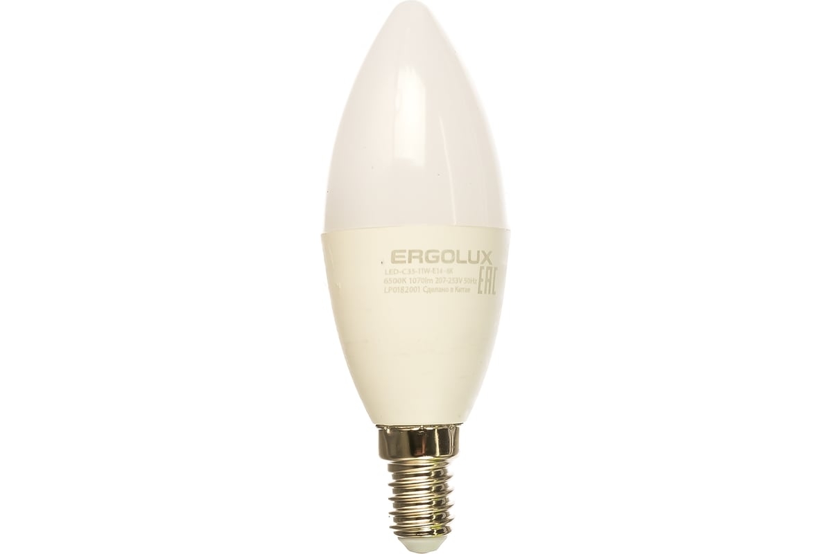 Лампочка "Ergolux" LED 10Вт E14